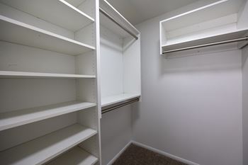 Built-in shelving